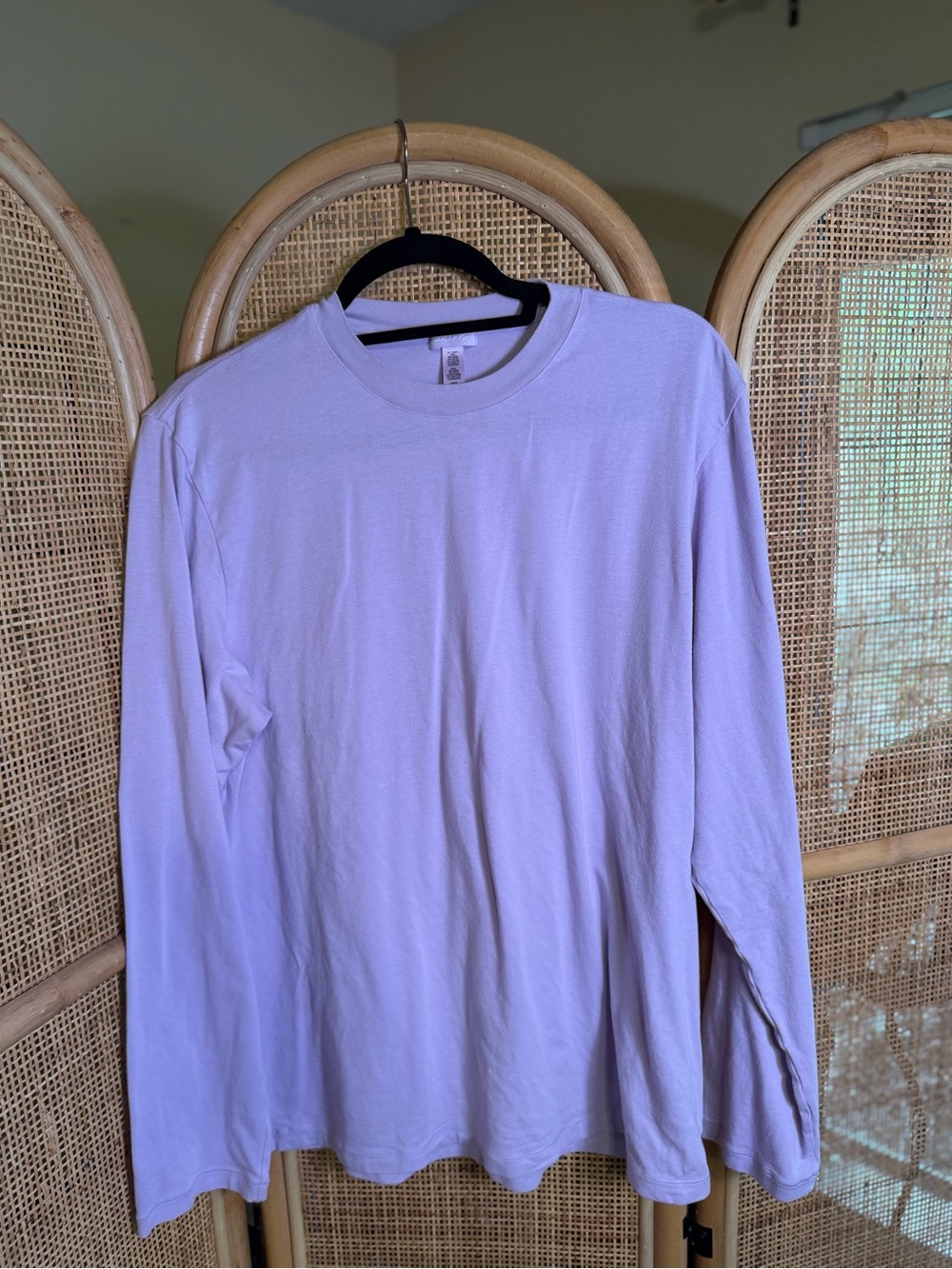 Skims Long Sleeved Boyfriend Tee